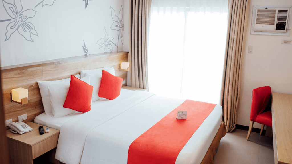 two-bedroom holiday apartment bedroom